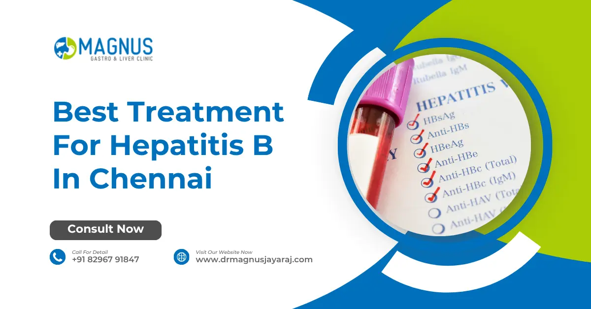 Best Treatment For Hepatitis B In Chennai