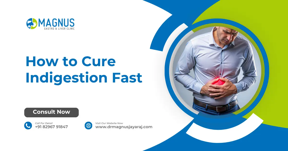 How to Cure Indigestion Fast